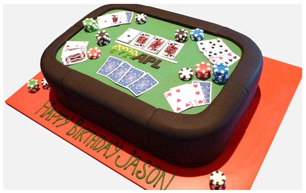 Défi : des Top cakes design sur le poker et les jeux